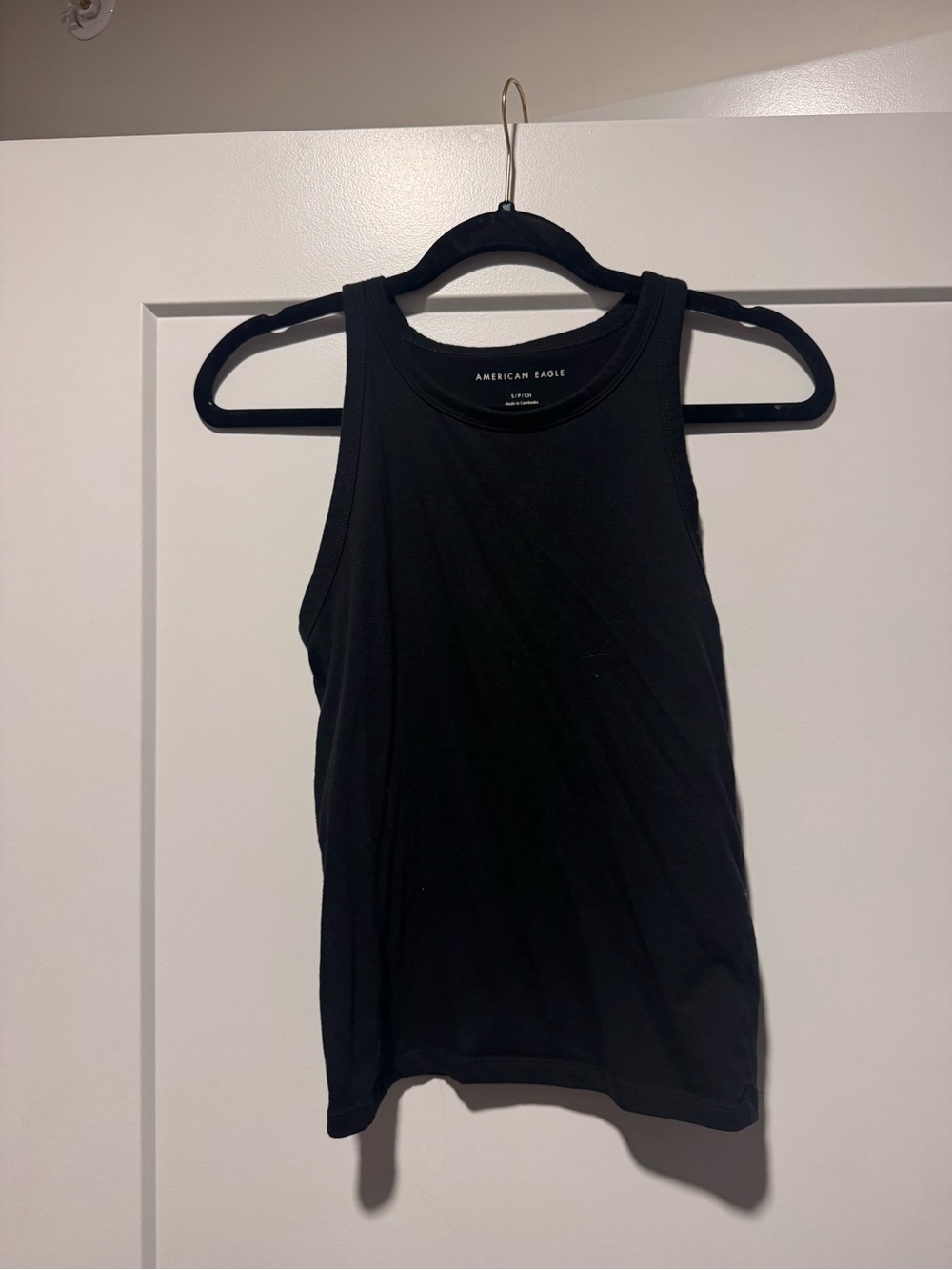 American Eagle Outfitters Black Tank Top